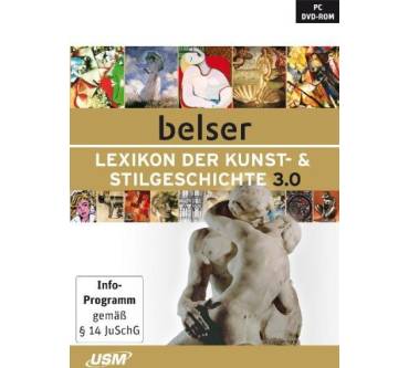 Produktbild USM - United Soft Media Belser Lexikon der Kunst- und Stilgeschichte 3.0