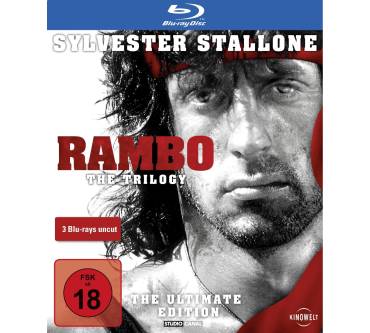 Produktbild Blu-ray Rambo - The Trilogy - The Ultimate Edition (Uncut)