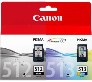 Produktbild Canon Original-Tintenpatronen für Pixma-Drucker (PG-512, CL-513)