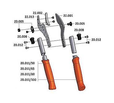 Produktbild Original Löwe Astschere 22.080