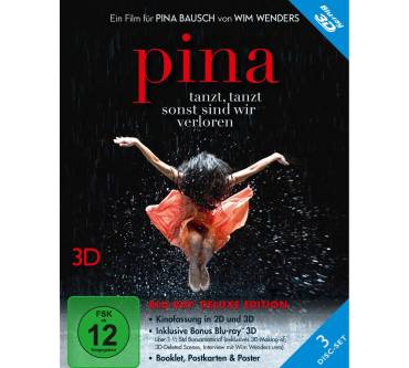 Produktbild 3D Blu-ray Pina (Deluxe Edition)