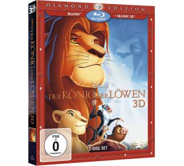 Produktbild 3D Blu-ray Der König der Löwen - Diamond Edition
