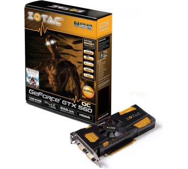 Produktbild Zotac Geforce GTX 560 OC 1 GB (ZT-50703-10M)