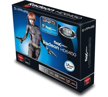 Produktbild Sapphire Radeon HD 6450 FleX (1 GB)
