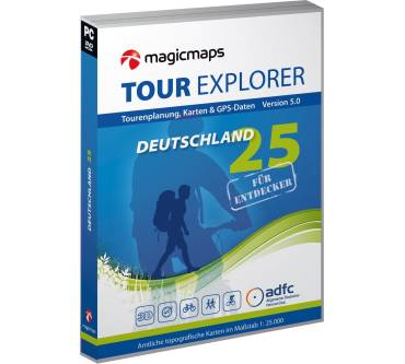 Produktbild Magic Maps Tour Explorer 25 Deutschland Gesamt Version 5