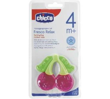 Produktbild Chicco Fresco Relax Beißring Kirsche, gefüllt mit sterilem Wasser