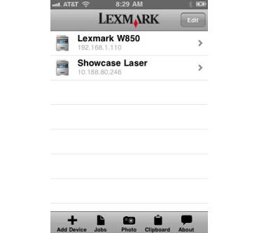 Produktbild Lexmark Mobile Printing