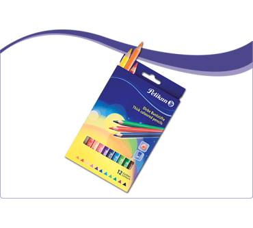 Produktbild Pelikan Dicke Buntstifte, dreikantig