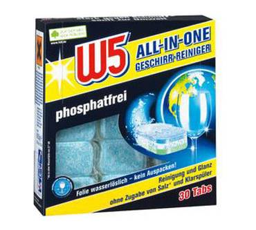 Produktbild Lidl / W5 All-in-One Geschirr-Reiniger phosphatfrei