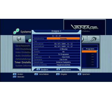 Produktbild Vantage HD 8000TS Twin PVR