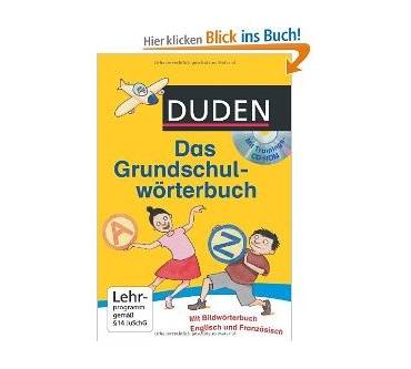 Produktbild Duden Verlag Das Grundschulwörterbuch mit Trainings-CD-ROM