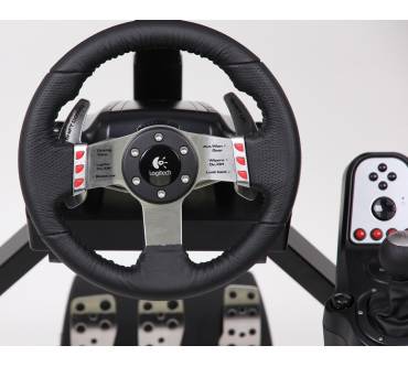 Produktbild RaceRoom CF2 RaceRoom Home Simulator Set mit Logitech G27 Lenkrad