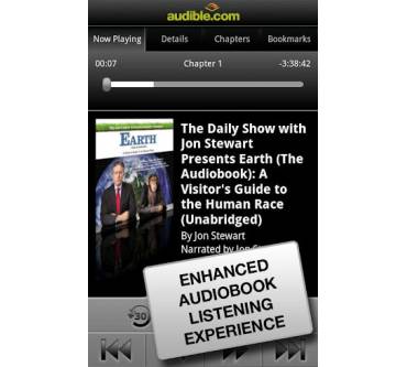 Produktbild Audible.de Hörbuch-App