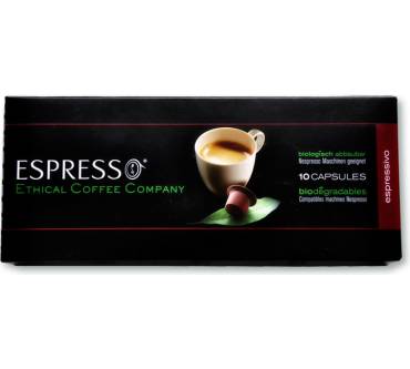 Produktbild Rewe / Ethical Coffee Company Espressokapseln