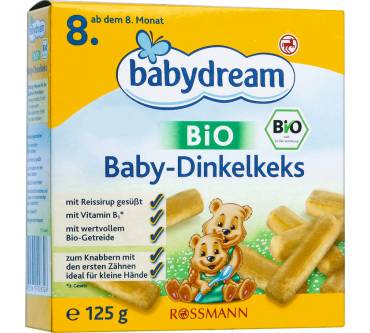 Produktbild Rossmann / Babydream Bio Baby-Dinkelkeks