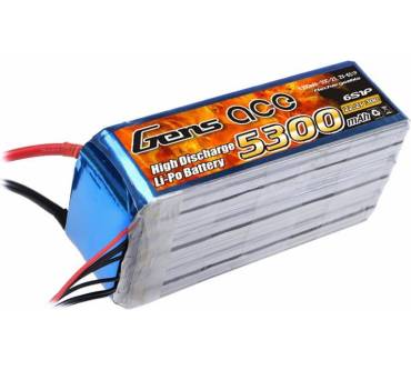 Produktbild Gens ace 5300mAh 22.2V 30C 6S1P Lipo Akkus Pack