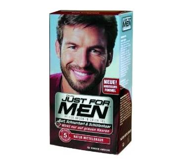 Combe Just for Men Bart und Schnurrbart Brush-In Gel Haarfarbe mittelbraun  ab € 7,40 (2024)