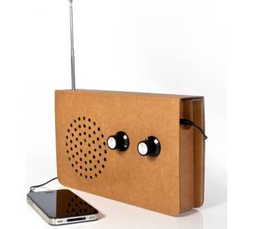 Produktbild Suck UK Radio aus Pappe