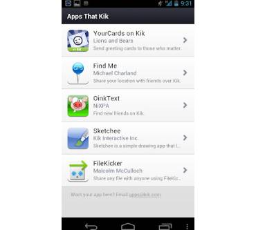 Produktbild Kik Interactive Kik Messenger