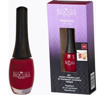 Produktbild Aldi Nord / Biocura Nagellack Color & Care - 06 Brillant Rot