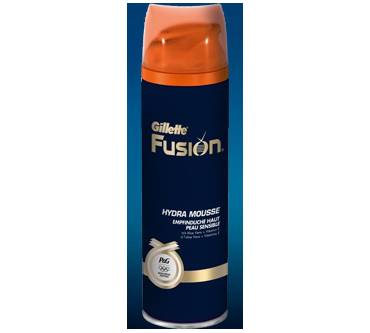 Produktbild Gillette Fusion Hydra Mousse, empfindliche Haut