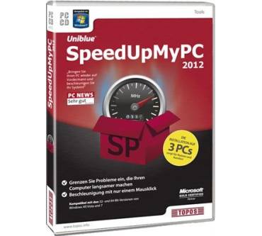 Produktbild Uniblue SpeedUpMyPC 2012