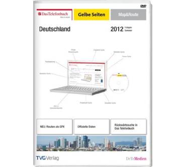 Produktbild DeTeMedien Das Telefonbuch und GelbeSeiten Deutschland Map&Route Frühjahr/Sommer 2012