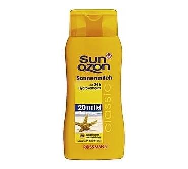 Produktbild Rossmann / Sun Ozon Classic Sonnenmilch LSF 20 Mittel