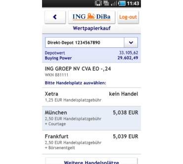 Produktbild ING-DiBa Banking + Brokerage