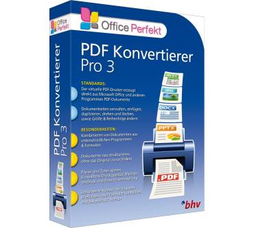 Produktbild bhv PDF Konvertierer Pro 3