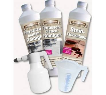 Produktbild stein-reiniger.de Terrassen-Reiniger Komplett Set  (5tlg.)