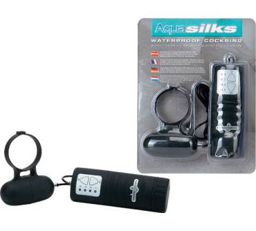 Produktbild Seven Creations Aquasilks Waterproof Cockring (mit Fernbedienung)