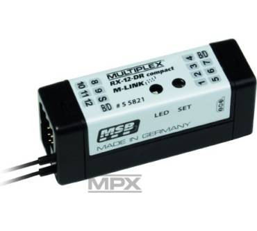 Produktbild Multiplex RX-DR-Compact-Serie (7, 9, 12 Kanäle)