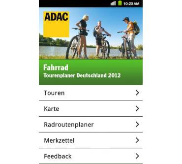 Produktbild ADAC Verlag Fahrrad-Tourenplaner