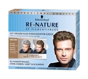 Produktbild Schwarzkopf Re-Nature Dunkel für Männer Repigmentierung