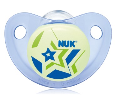 Produktbild NUK Beruhigungssauger Trendline Night & Day, Silikon Größe 2
