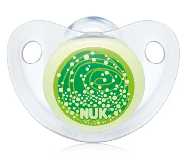 Produktbild NUK Beruhigungssauger Trendline Night & Day, Silikon Größe 2