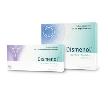 Produktbild Dismenol Ibuprofen 200 mg Tabletten
