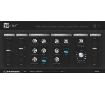 Produktbild G-Sonique Mid-Side: stereophonic harmonic generator/vitalizer+
