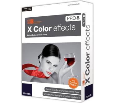 Produktbild Franzis X Color Effects 8 Pro