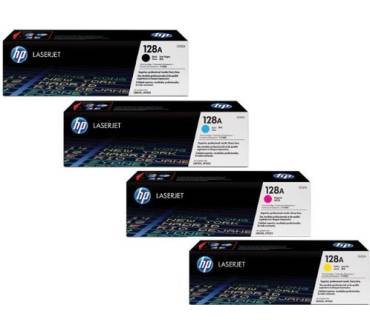 Produktbild HP Lasertoner-Originalset 128A (CE320A, CE321A, CE322A, CE323A)