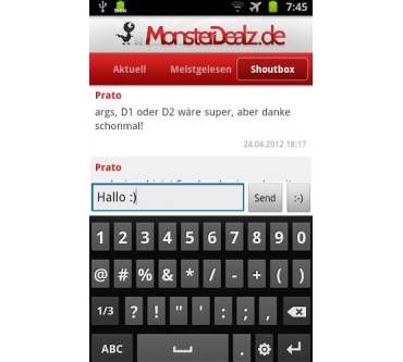 Produktbild MonsterDealz.de App 2.0