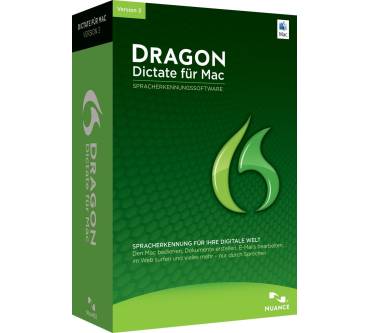 Produktbild Nuance Dragon Dictate 3 (für Mac)