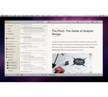 Produktbild Silvio Rizzi Reeder for Mac