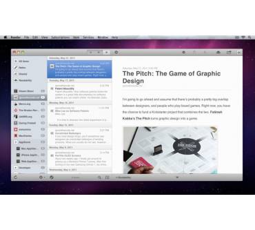 Produktbild Silvio Rizzi Reeder for Mac