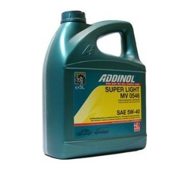 Produktbild Addinol Super light MV 546 5W-40, 5 Liter