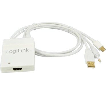 Produktbild LogiLink Mini DisplayPort + Toslink to HDMI