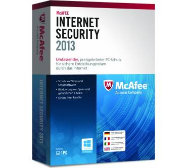 Produktbild McAfee Internet Security 2013