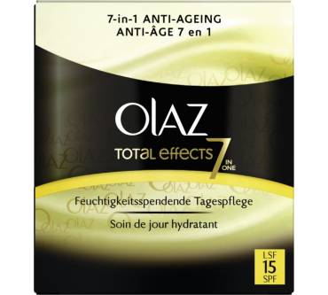 Produktbild Olaz Total Effects Feuchtigkeitsspendende Tagesplege mit UV-Schutz
