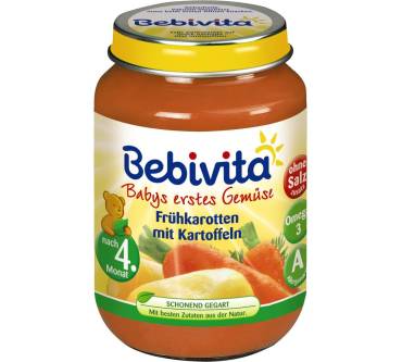 Produktbild Bebivita Frühkarotten mit Kartoffeln